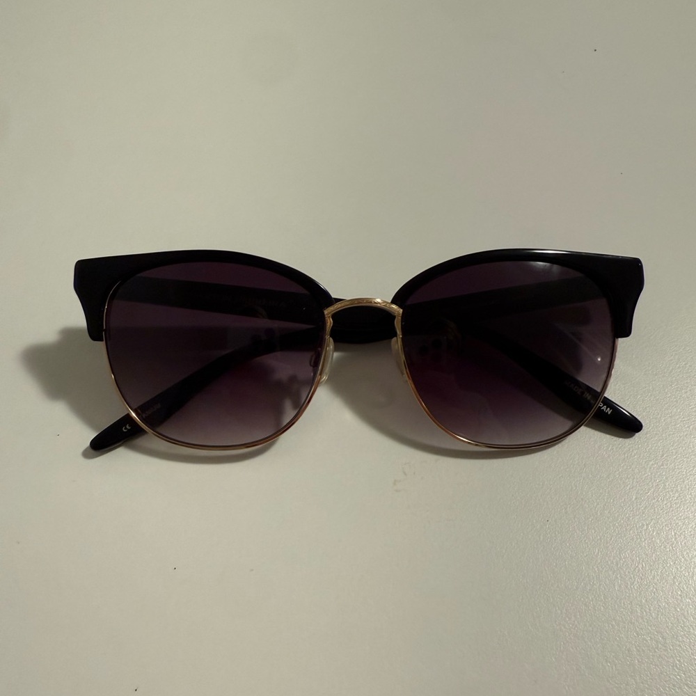 Barton Perreira Black and Gold Sunglasses